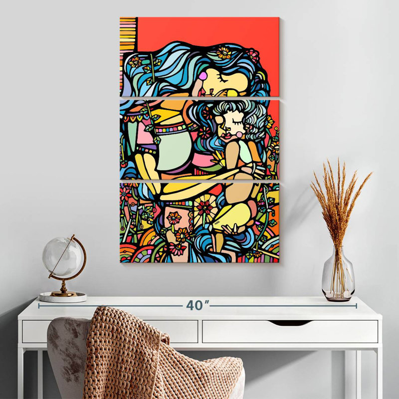 Lelend Mother And Child, 32" H x 20" W