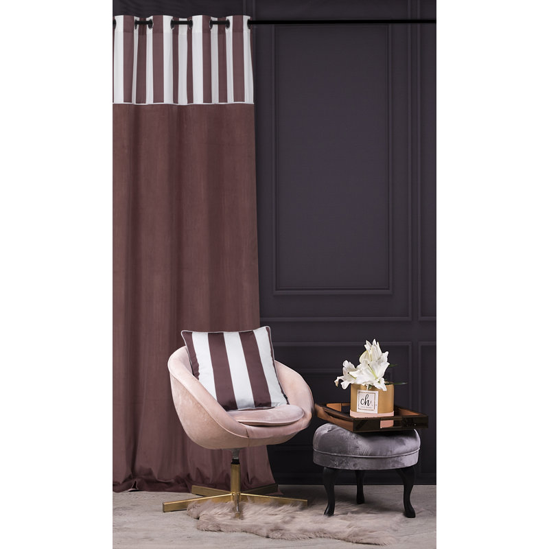 Velvet Curtain Conant, Pink