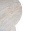 Table d'appoint en forme de sablier