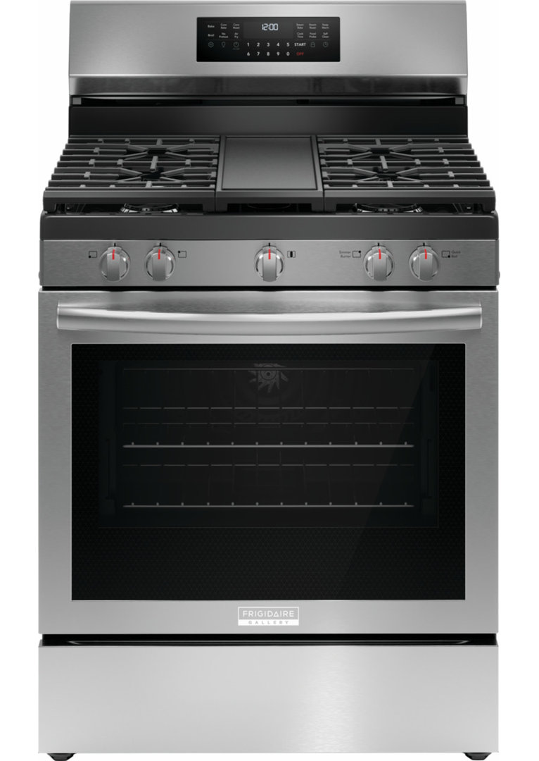 Frigidaire Gallery 30" Rear Control Gas Range With Total Convection Frigidaire Gallery