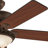 Italian Countryside 52" 5 - Blade Standard Ceiling Fan with Light and Pull Chains