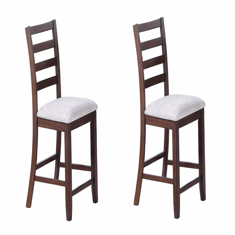 Chaise haute de salle à manger 2Pc