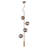 Zatara Dimmable Sputnik Sphere Chandelier