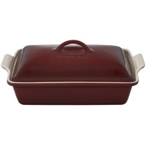 Le Creuset 4 Qt. Heritage Covered Rectangular Casserole - Magnolia