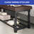 Stylish Roman Leg Shoe Rack Bench With Comfortable Seating And Shelves-2078179272