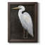 White Heron Portrait II, toile encadrée de qualité supérieure - prête à être accrochée-847946321