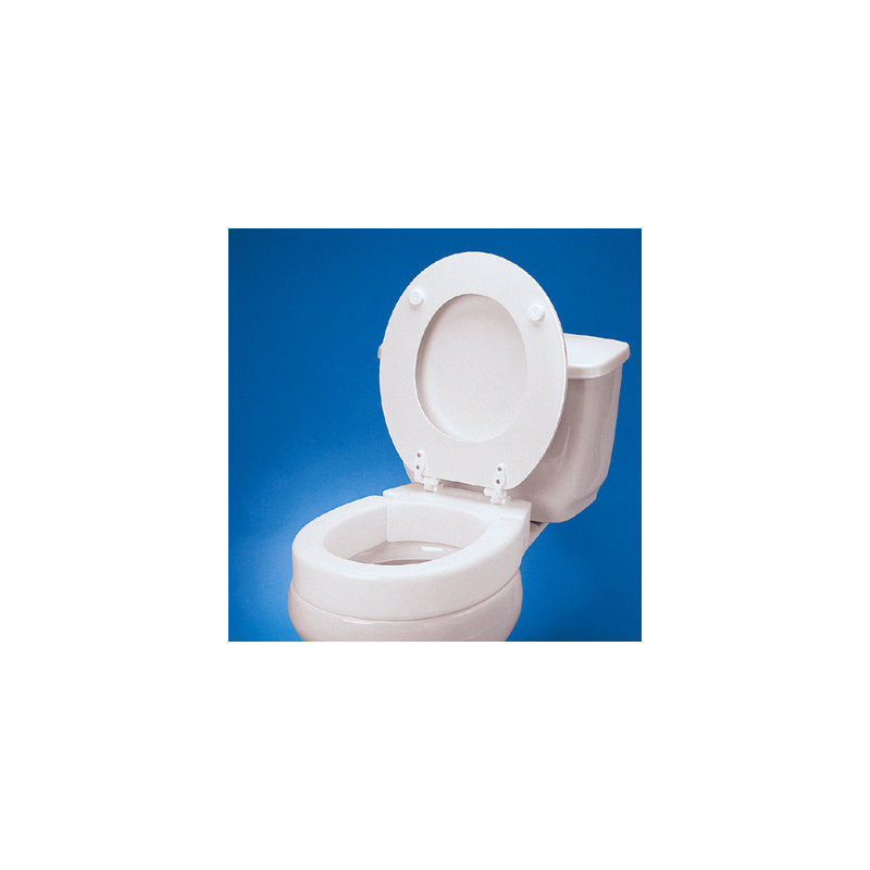 Extension de siège de toilette à charnière élevée standard