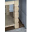 Petite table d'appoint avec tabouret de jardin