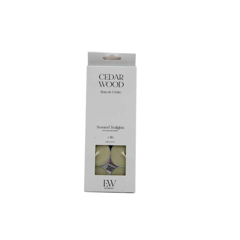 Geko Woodsy Scented Unscented Flameless Tealight Candle