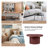 Minerva Modern 32"W Round Coffee Table with Glossy Enamel Finish-309057118