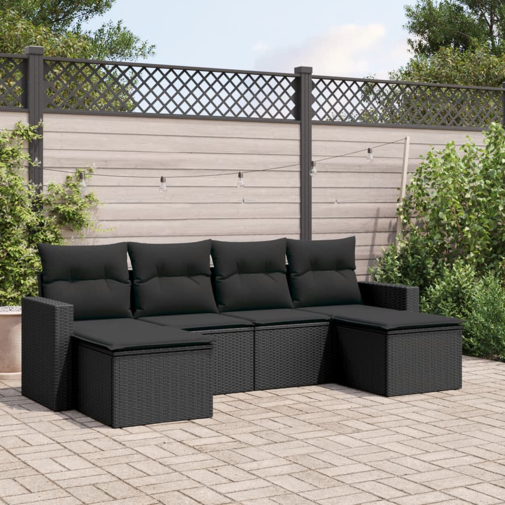 Gartensofa mit Kissen