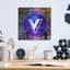 Red Barrel Studio® «VGX-Voyager Crypto», art mural en métal-865559463