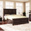 Structure de lit tête de lit style pin traditionnel-863179901-863179903