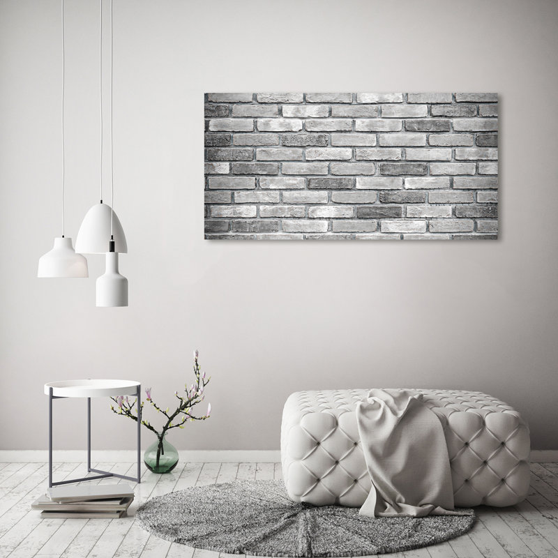 Brick Wall - No Frame Print on Canvas