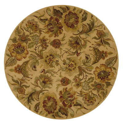Tapis beige touffeté à la main Meriden