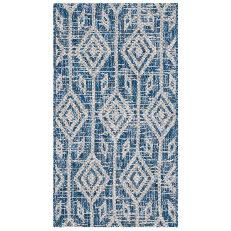 Colwart Performance Ikat Indoor/Outdoor Area Rug, Rectangle 2' X 3'7"