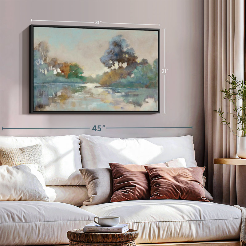Constance, reproduction d'art sur toile, H 21 po x l 31 po