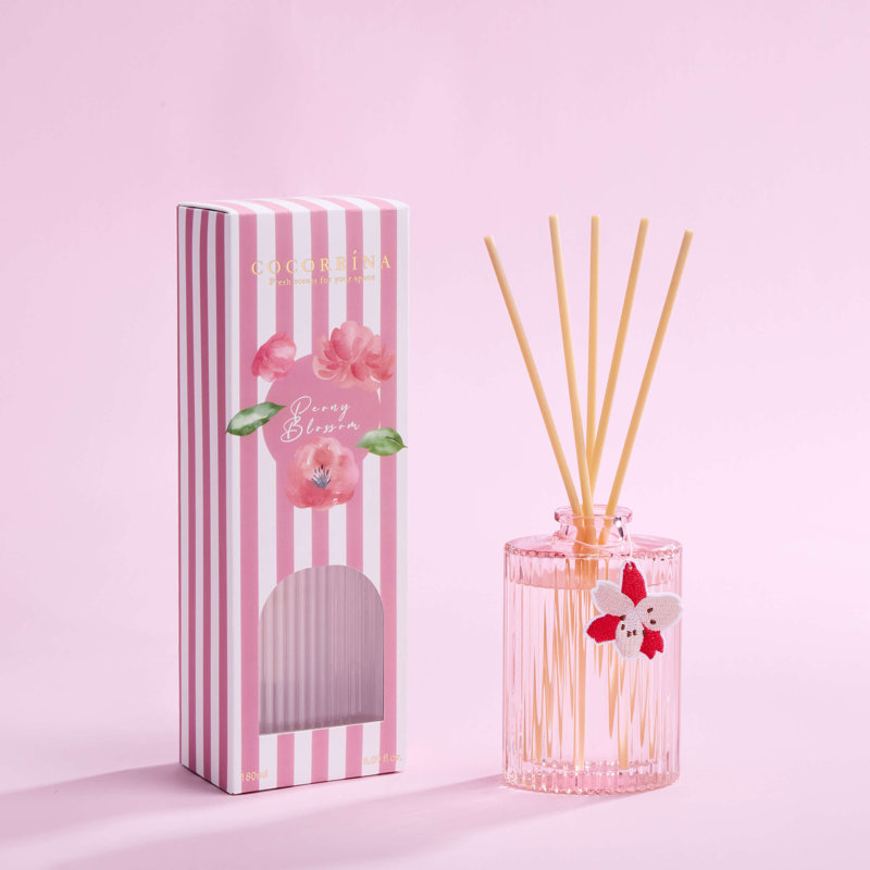 Peony Blossom Reed Diffuser Set, Peony Blossom