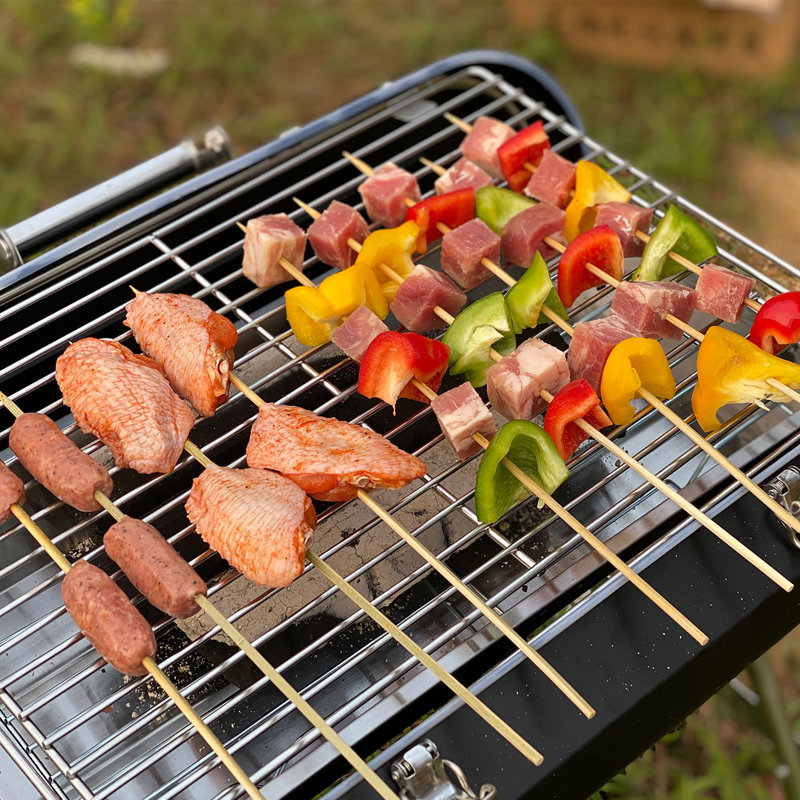YOHO BEDDING INC 23.5'' W Portable Charcoal Grill