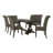 Biyron 6 - Person Trestle Dining Set-59033690-59033694