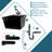 23'' L x 24'' W Wall Laundry Sink with Faucet-86446446-86446445