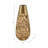 Decorative Textured Metal Flower Vase for Home Decor – Modern Glam Tall Table Vase for Bedroom Accent, Living Room, and Office Decor – 19"-191954745