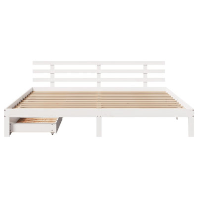 Bed Frame With Drawers Without Mattress