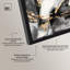 Art mural Aurea Flow IV Shadowbox par Art Remedy, cadre noir, 41 x 41-75917668-75917664