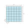 Watermarks 2 in. x 2 in. Textured Glass Straight Edge Square Mosaic Wall & Pool Tile