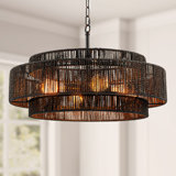 Luebbert 4 - Light Dimmable Drum Chandelier