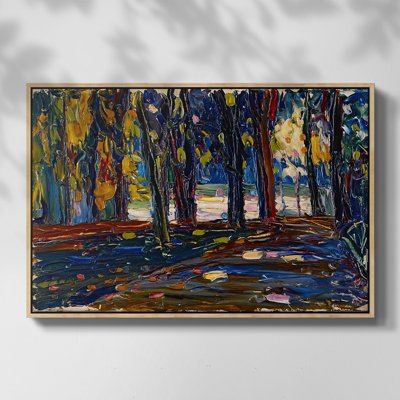 Murnau Mountain Landscape with Church, 1910 - Wassily Kandinsky, toile tendue avec châssis