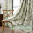 100% Blackout Vintage Floral Linen Curtains Double Layer French Country Peony Flower Printed Pattern Thermal Insulated Drapes for Bedroom Living Room Back Tab 2 Panels-63508676-63508731