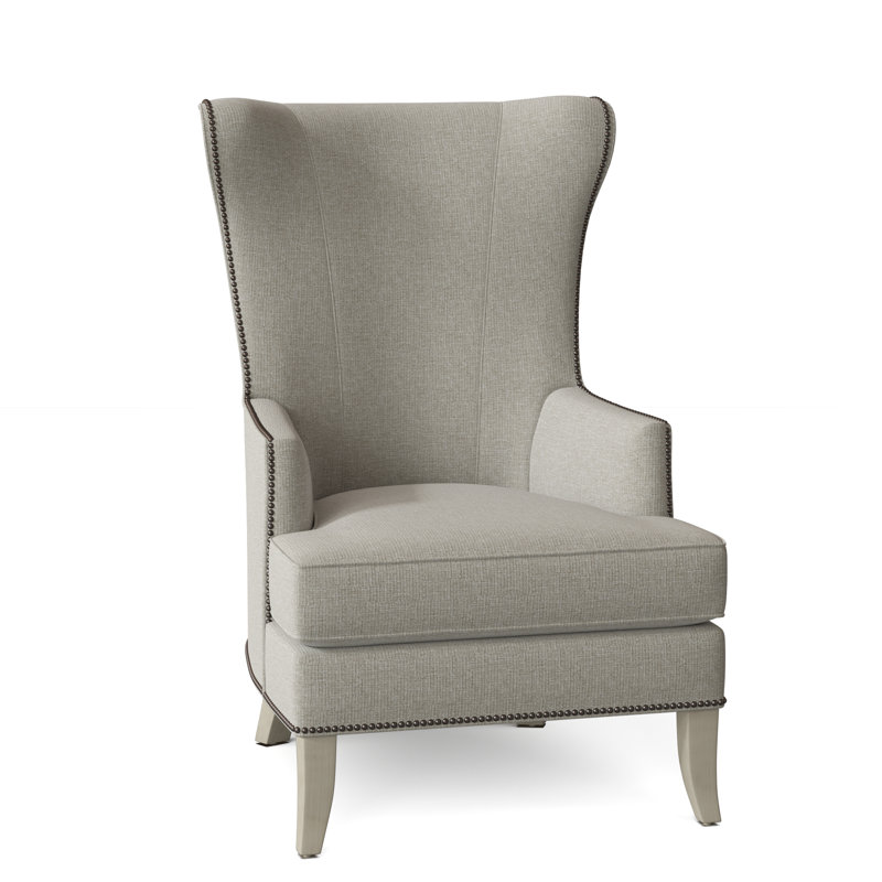 Andrew Wingback Chair, Barley (8789 07), Aged Bronze, Montego Bay