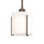 Exos 1 - Light Single Cylinder Pendant with Opal Shade-184181498-184181484