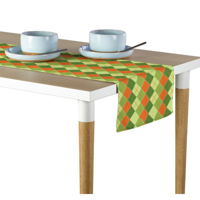 Foerster Argyle Plaid Table Runner