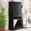 Armoire de rangement pour salle de bain avec deux paniers à linge, armoire de rangement avec portes et tiroir pour la maison-1160703097