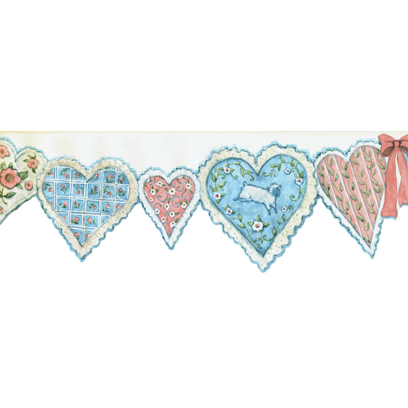 Bordure de papier peint L 15 pi x l 7 po Kaci-May