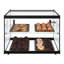 Vitrine à pâtisserie à niveaux 22 po avec tablette et porte coulissante certifiée ETL, 2,2 pi³ Capacité en pieds (km-DC-2CSBK)
