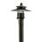 Antique Brass, Low Voltage, Adjustable 4" Metal Hat Pathway Light.