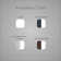 Darma 1 - Light 3.9375" Simple Square LED Flush Mount