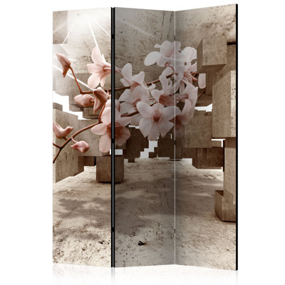 Solid Wood Folding Room Divider