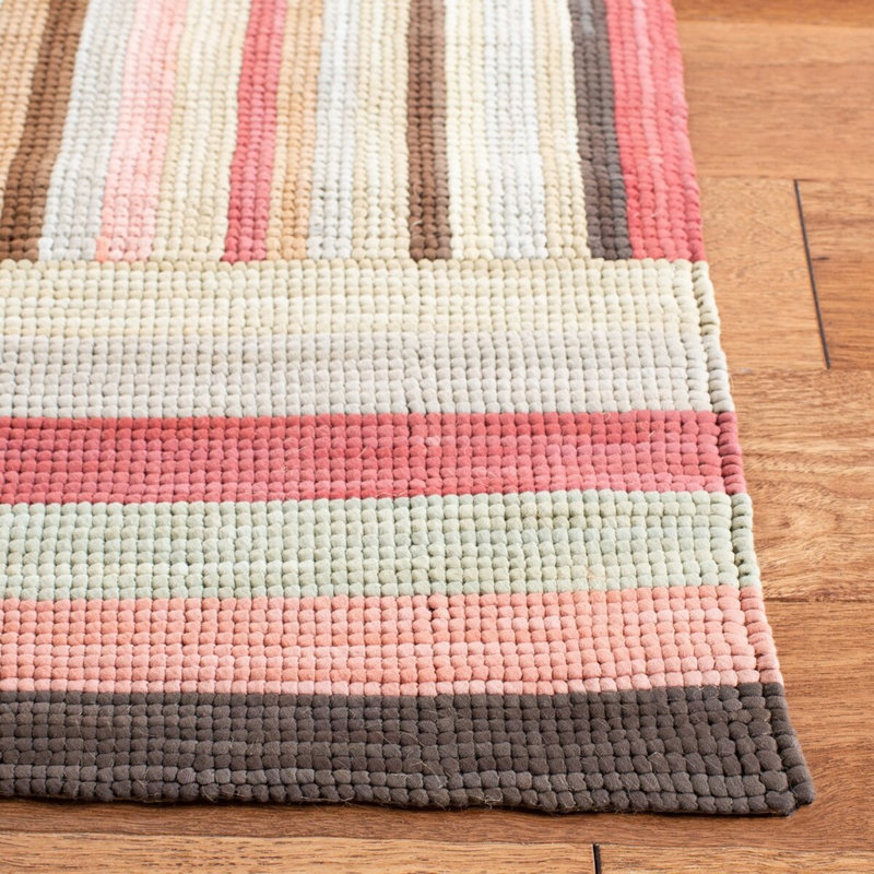 Ralph Lauren Martine Stripe Wool Striped Rug, Rectangle 8' x 10'