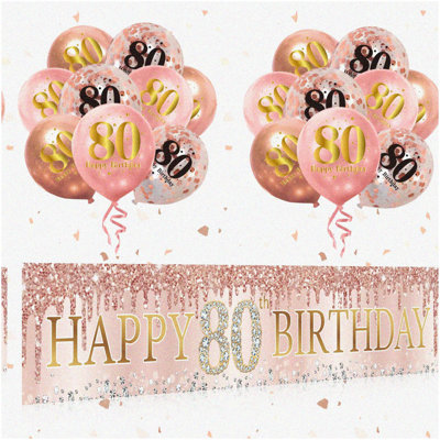 Sparkling Sapphire 68th Birthday Centerpiece Kit
