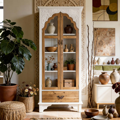 71”H Kitchen Pantry Cabinet