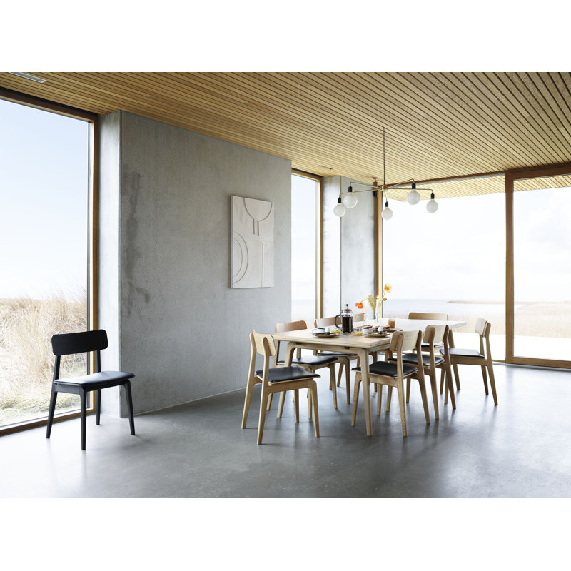 C35A Dining Table, 29.13”H x 86.61”L x 36.22”W