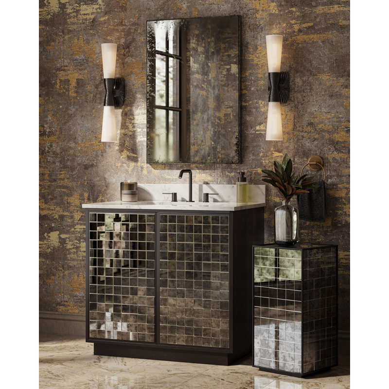Burrows 2 - Light Wallchiere, Antique Brass