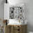 Azamat 30"H Recessed or Surface Mount Frameless LED Medicine Cabinet With  Adjustable Shelves-1977966240-1977966242
