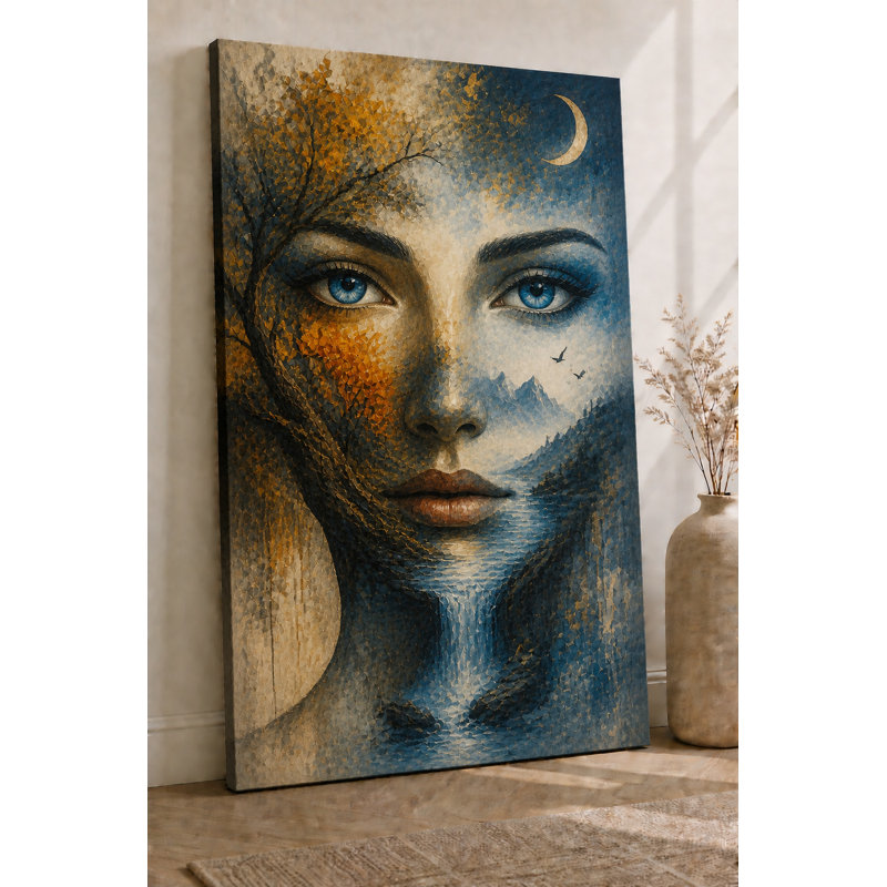Impression d'art sur toile 24 x 36 pouces, grand, surré