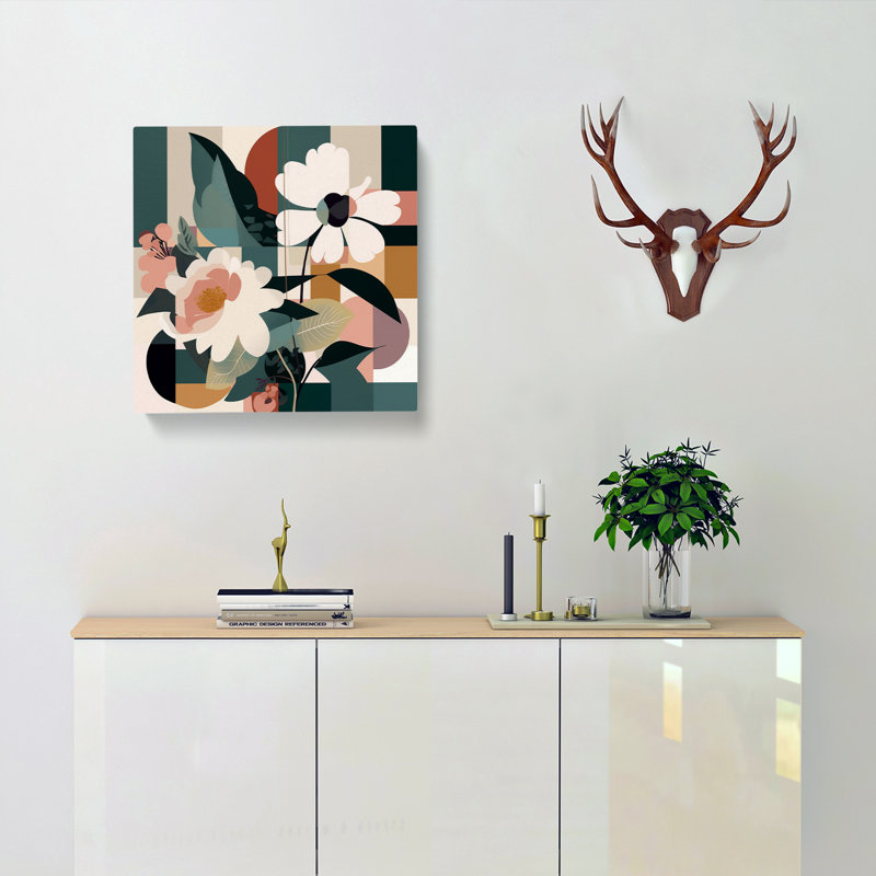 Floral Bauhaus No.4 - Print