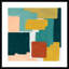 «Block Abstract II» par Grace Popp - reproduction de photo encadrée sur papier-719921894-719921912